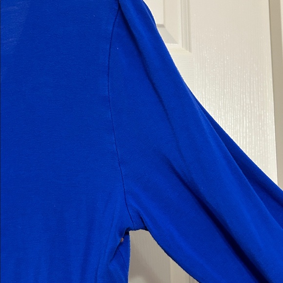 Cable & Gauge Cobalt Blue Long Sleeve Top - Picture 11 of 11
